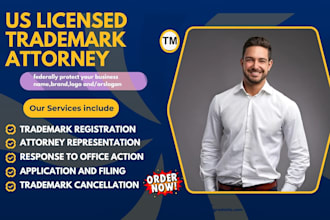 be your US licensed trademark attorney for your brand registration