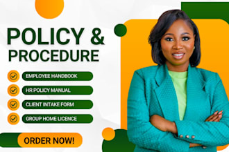 write homecare, health care, policy and procedure manual, employee handbook