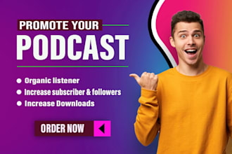 do podcast marketing, organic spotify podcast promotion to grow new downloads