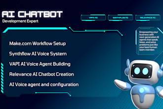 build gohighlevel automation ai voice agent make com synthflow wattsapp chatbot
