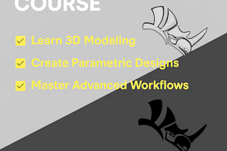 teach you rhino and grasshopper 3d