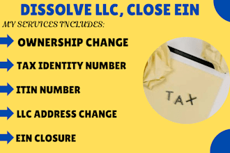 terminate US business entity and close ein with full compliance