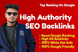 white hat high da SEO backlinks USA link building service for google ranking