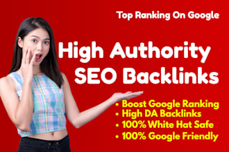 white hat high da SEO backlinks USA link building service for google ranking