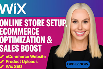 design and setup your wix website or online store to boost sales
