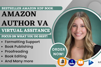 be your virtual author assistant for amazon kindle KDP