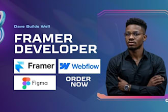develop, update fix clone duplicate 3d animated webflow website, figma to framer