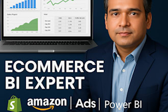 analyze your shopify amazon store and build performance dashboards