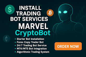 deploy an automated trading system for forex, copy trade bot, cryptocurrency bot