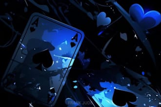 design a play tested and balanced card game with custom graphics