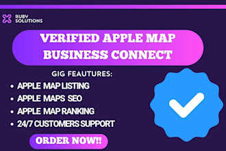 create apple map listing verify apple business connect gmb listing