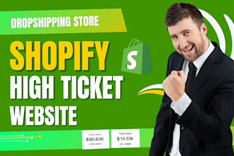 create shopify high ticket dropshipping store high ticket product research
