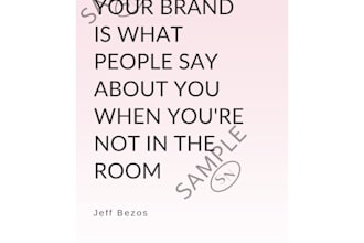 design 5 custom branded social media posts with captions