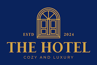 create high quality graceful hospitality logo for your business