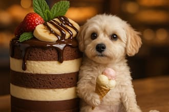 turn an image of your pet into food