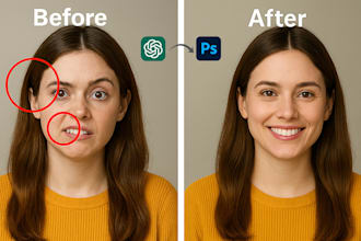 create, upscale or fix ai generated image flawlessly, ai text correction