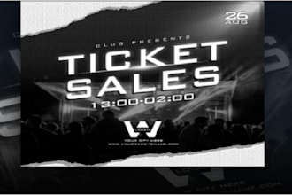 assist in promoting event,concert promotion,webinar,ticket sales