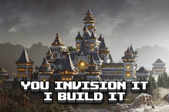 build anything you want in minecraft at a fair price