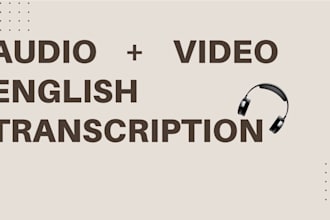 transcribe audio and video to text accurately and fast