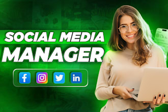 be your social media marketing manager, content creator, instagram manager