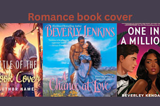 do book cover design, kdp book cover, romantic book cover art