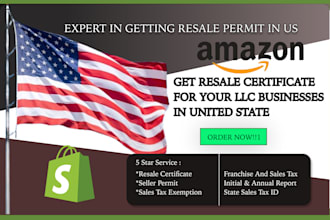 help you get resale certificate and seller permit for your llc in all 50