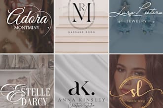 do luxury clothing fashion cosmetics beauty logo design