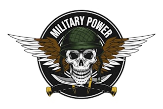 design abstract military, army, defense, tactical  logo