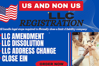 do llc dissolution llc amendment reinstate US llc change ein number