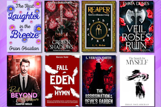 design custom book cover art and ebook cover