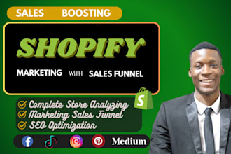 promote and advertise shopify store, etsy, ebay and amazon store to boost sales