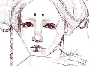 professionally draw realistic portraits from photos