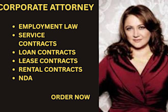 review your lease, loan, employment, rental, services, or business contract