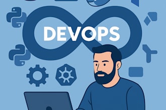setup AWS devops, cicd, terraform, docker and elk and do python, bash scripting