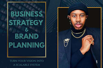 develop your business strategy, brand, and marketing plan