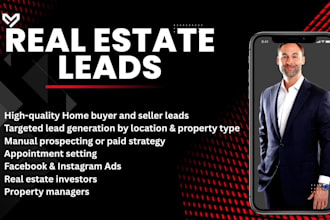 find b2b leads for real estate appointment setting, real estate cash buyer