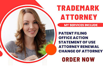 be your USA UK canada trademark and patent registration attorney