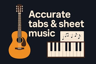 create accurate sheet music from your audio