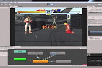 fix, resking, unity gamedevelop immersive fighting game with ufe in unity