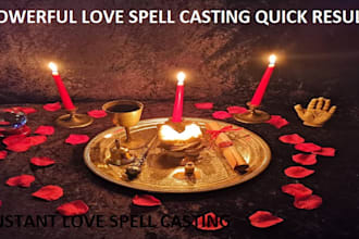 cast powerful love spell, get ex back, potent love, binding love spell