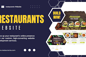 build a restaurant, personal chef, and catering website