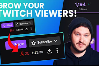 twitch channel promotion twitch community growth twitch viewer live streaming