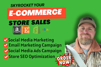 promote and advertise your etsy, shopify, ebay and amazon stores to boost sales