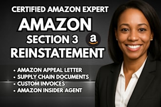 fix amazon identity verification issues and amazon section 3 reinstatement