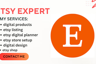 create etsy digital products shop, etsy digital product, etsy product listing