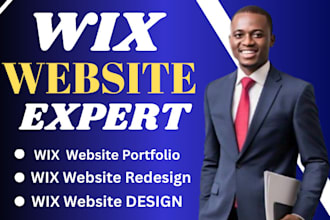 design wix portfolio website, online store, and 3d interactive animation