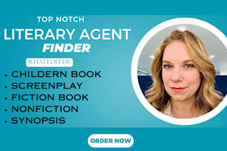 find active literary agents for your fiction non fiction children book synopsis