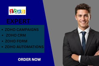 setup and automate zoho CRM and zoho one apps