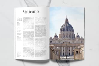 design a professional layout for your book or magazine
