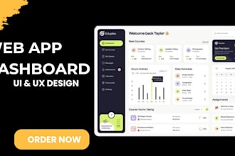 create saas CRM and dashboard UI UX design with figma and wireframe prototype